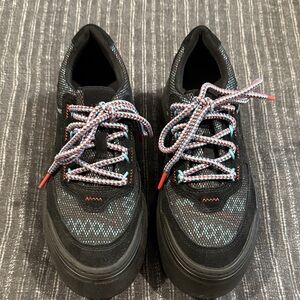 NEW UGG Black and Blue Patterned Footwear